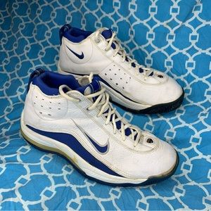 Nike Men’s size 9.5 Air team Max zoom II 2 white royal blue vintage 1999 Orlando